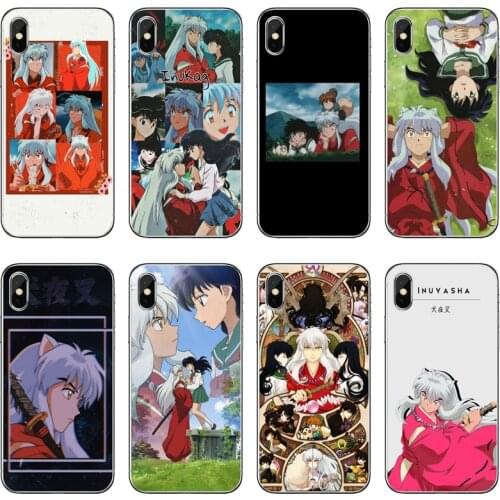 Anime Inuyasha Accessories Phone Case For Huawei P30 P20 Pro P10 P9 P8 Lite Y5 Y6 Y7 Y9 P Smart Plus 2018 2019