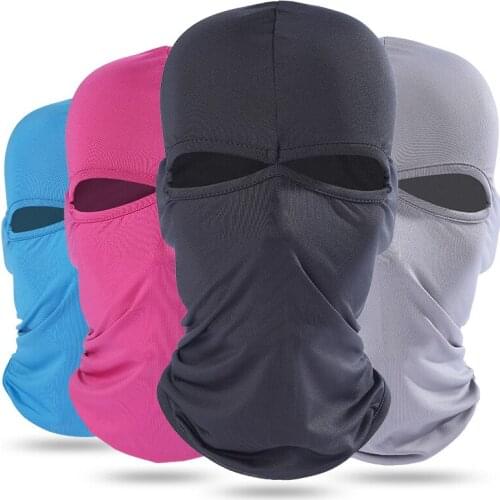 Balaclava 2 Holes Face Mask Motorcycle Breathable Cycling Hawkeye Outdoor Riding Motorcycle Mask Knitting Mask Windproof