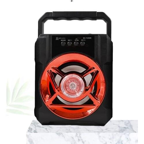 Wireless Bluetooth Speaker Support TF Card FM Radio Christmas Birthday Gift Outdoor Dance Promotion HiFi Bass Portable Subwoofer
