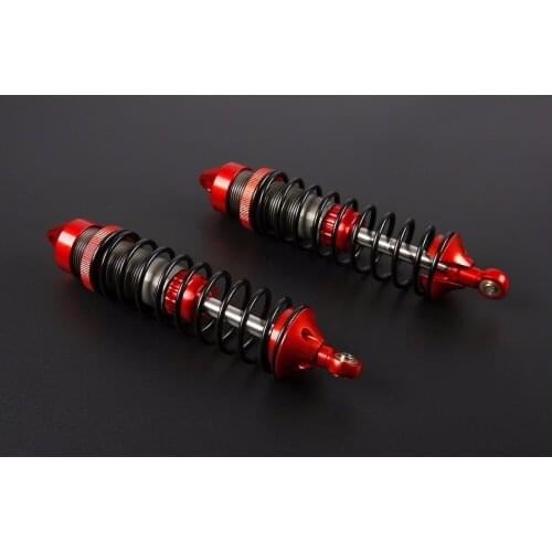 CNC Metal High Strength 10mm Rear Shock Absorption Fit for 1/5 Losi 5ive-t Rovan LT King Motor x2