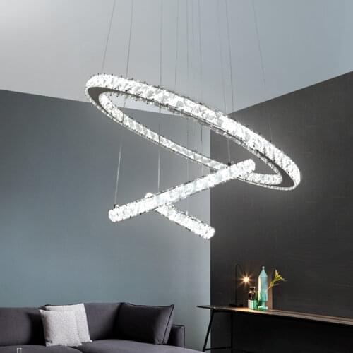 IANLOV Crystal Pendant Lights