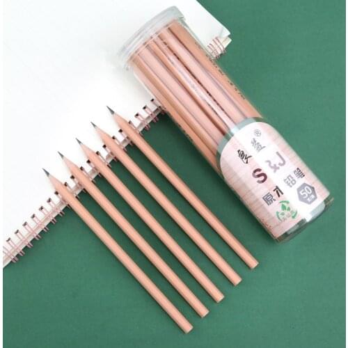 30Pcs Hexagon HB Pencils Sketch and Drawing Writing Pencil for Kids Wooden Graphite HB Pencil Office Stationery School Supplies