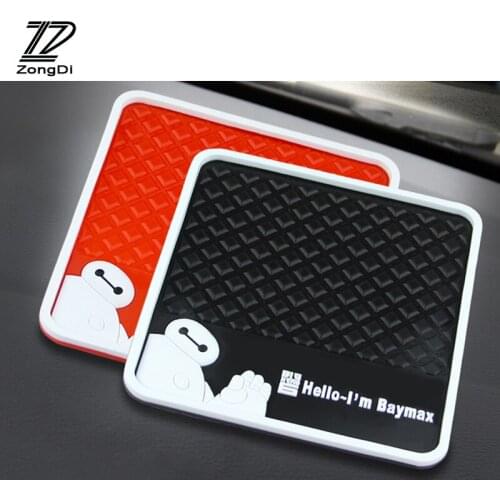 ZD 1X Car baymax non-slip mat For Ford focus fiesta ranger kuga Skoda octavia rapid fabia Citroen c4 c5 c3 Lifan x60 accessories