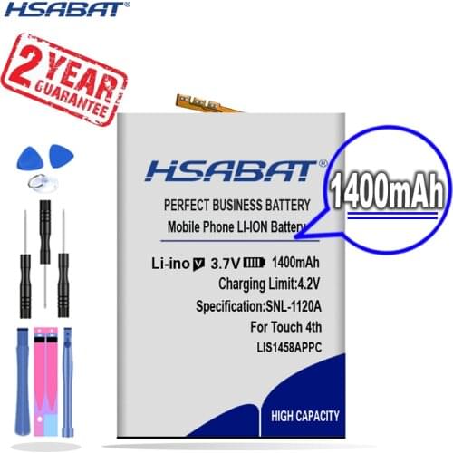 New Arrival [ HSABAT ] 1400mAh LIS1458APPC Replacement Battery for iPod Touch 4th Generation 4 4g