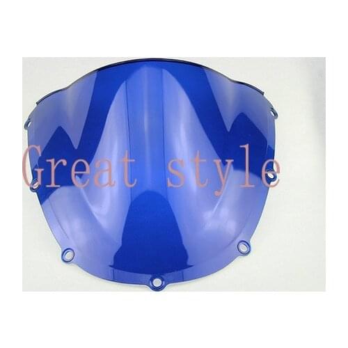 New High quality For Honda CBR954RR CBR954 CBR 954 RR 2002 2003 02 03 ABS motorcycle motorbike Windshield Windscreen Blue