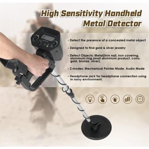 MD4030 Professional Entry Underground Metal Detector Treasure Hunt Gold Silver Copper Archaeological Detector (Without Headset)