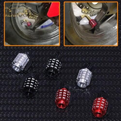 Reamocea 2x Universal Aluminum Alloy 2Pcs/Lot Car Truck Motorcycle Accessories Grenade Wheel Tyre Valve Stem Caps Bike Bicycle