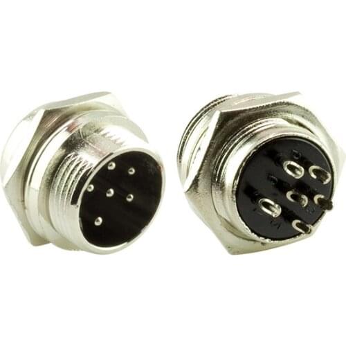 MAYK PLUG MALE CHASSIS 6 PİNLİ