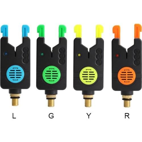 Fishing Bite Alarms Fishing Receiver Sound Alert LED Alarm Indicator Fishing Throwing Rod Carp Fishing Alarm