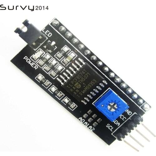 LCD1602 1602 module Blue Green screen 16x2 Character LCD Display Module HD44780 Controller blue black light