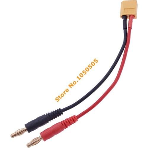 1 pcs 15cm XT60 to 4.0 Banana Plug Balance Charge Cable for RC XT60 Lipo Battery Plug FREE SHIPPING