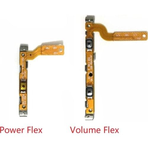 10--100pcs/lot, Original new For Samsung Galaxy J5 J530 J530F J7 J730 J730F 2017 Power Volume Button on off Flex Cable