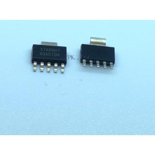 10pcs/lot TPS7A6801DCQ SOT223/6