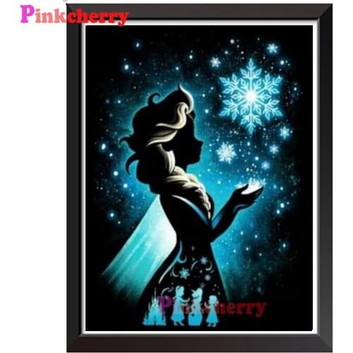 Snow Princess Queen Snowflake Diamond Painting Cartoon 5d Diy Diamond Embroidery Handmade Cross Stitch Home Decor Needlework p41