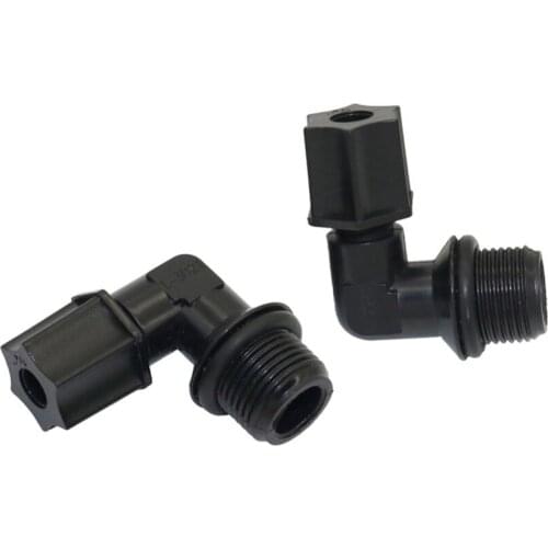 Elbow Pipe Fitting 16mm Male Thread to 1/4 Inch Reducing Connector Water pump connector for Pure water machine 4 Pcs