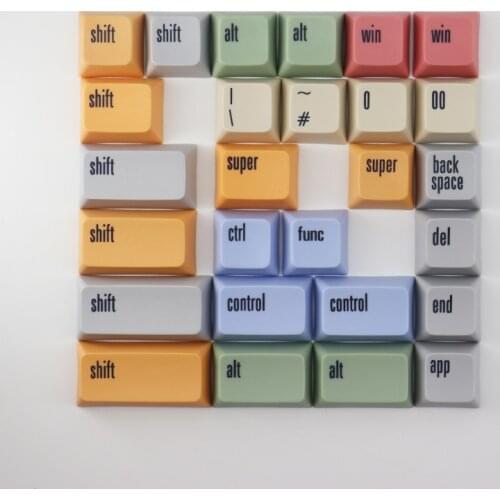 PBT Keycaps Space Bar Special Keys XDA Profile Canvas Mechanical Keyboard Keycap