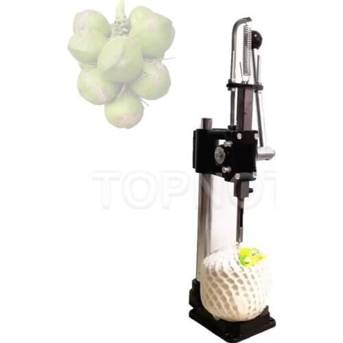 Commercial Hand Fresh Coconut Opening Tool Manual Opener Lid Machine Save Effort
