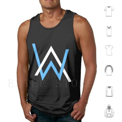 Tank Tops Vest Sleeveless Edm Faded Alone Norway Scandinavian