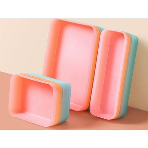 New Storage Drawers Plastic Storage Organizer Dividers For Makeup Clothes Tableware Organizer Box Kitchen Desktop Organizer Box