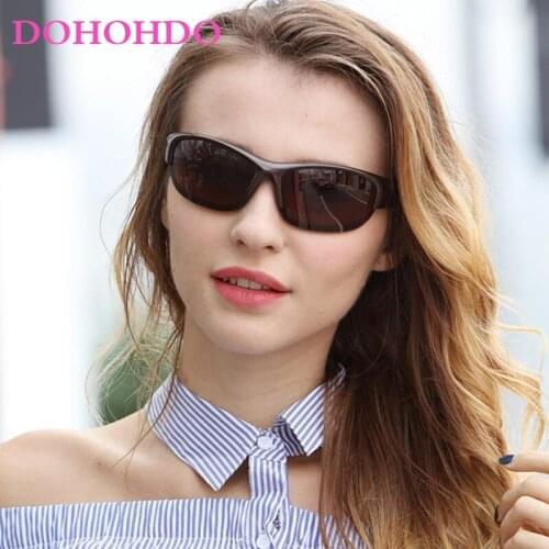 DOHOHDO Brand Polarized Sunglasses For Men Plastic Oculos de sol Mens Fashion Square Driving Eyewear Travel Sun Glass UV400