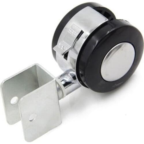 With brake Cribs casters, caster wheels, crib wheel accessories, 2 inch with brake wheel, plywood round. 4pcs/lot