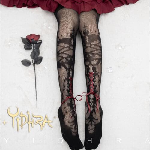 Sleeping Castle ~ Lolita Summer Tights Womens Pantyhose by Yidhra