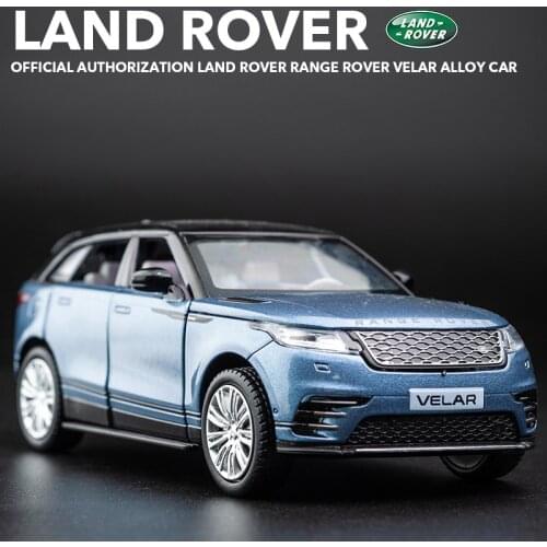1:32 Land Range Rover Velar Alloy Car Model Diecasts & Toy Metal Vehicles Simulation Toy Car Model Sound and light Kids Toy Gift