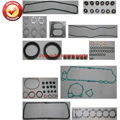 6SA1-TC 6SA1 6SA1T Engine Full gasket set kit for Isuzu BUS TRUCK 8413cc 8.4L 187810-4012 187810-4010 GR820 50201400 1878104012