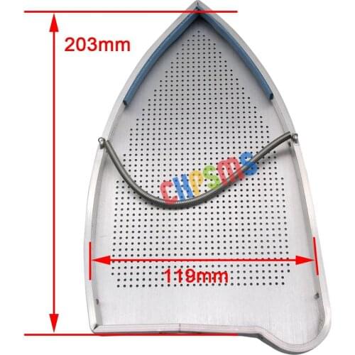 A brand new high quality iron shoe FOR VEIT-2128. the inside max length and width (203*119mm)