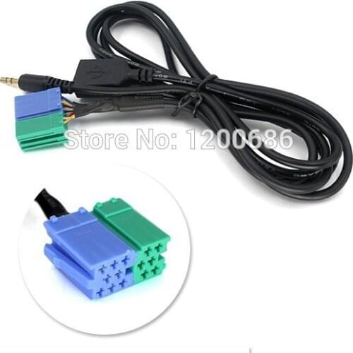 3.5MM USB Plug Audio Adapter Cable Aux Cable CD Player to MP3 cable For Hyundai Kia Sportage Akihabara