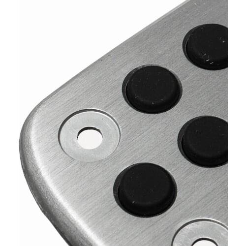 1 Set Car Foot Rest Pedal Vehicle Sport Rest Foot Footrest Pedal For Peugeot 206 206CC Aluminum Auto Car Accessories 2019 NEW