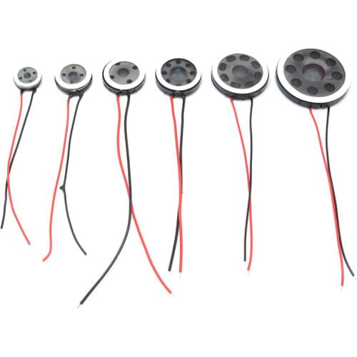 Free shipping 5PCS hot sale round 8 Ohm 1W speaker 1w 8Ohm speakers 8Ohm 1W speaker 20mm phone small speakers