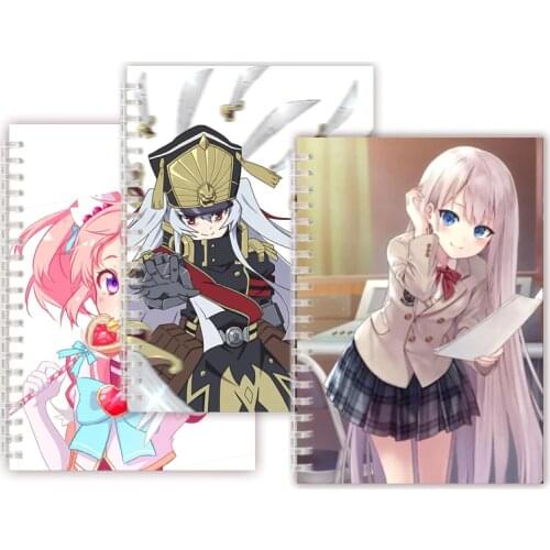 Anime Re Creators Cosplay Notebook Writing Pad Memo Altair Otaku Cover - Here I Am - Layers Dakimakura For sexy Girl Women Gift