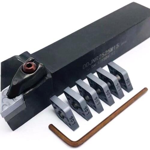 DDJNR DDJNR2020K15 DDJNR2525M15 External tungsten steel alloy tool holder cutting tool holder for DNMG150404 TF carbide inserts