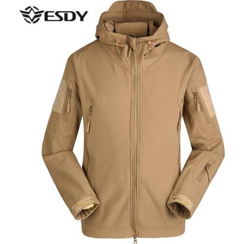 ESDY TAD V 4.0 Men Outdoor Hunting Camping Waterproof Thermal Windstopper Windproof Jacket Softshell Windbreaker Bionic Coats