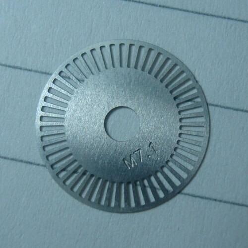 Photoelectric Encoder, Meter Wheel, Photoelectric Speed Sensor, Robot Speed Measuring Disc M71 Coder Disk DIY Smart Car RC Toy