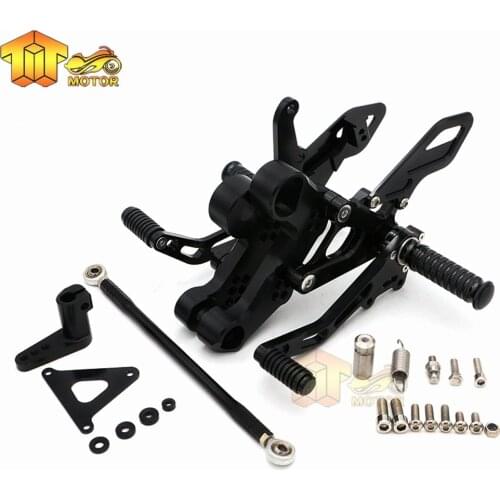 FZ09 2014-2018 CNC Adjustable Footrest Rearset For YAMAHA FZ 09 MT09 MT 09 2014 2015 2016 2017 2018 Rear Set Footpeg