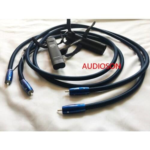 Hi-End WATER RCA Interconnect Audio Cables with 72V DBS