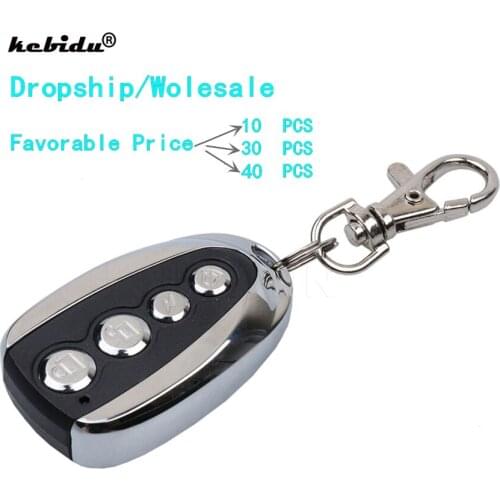 Kebidu Auto 433.92MHZ Copy Mini Remote Controller Metal Clone Remotes Auto Copy Duplicator For Gadgets Car Home Garage door Hot