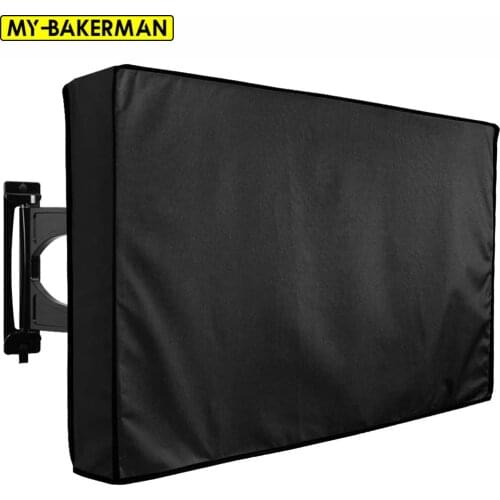 Outdoor TV Cover 22'' To 70'' Inch The Weatherproof and Dust-Proof Material with Free Microfiber Cloth. Protect Your TV Now