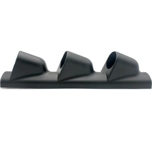 Niversal 52mm Dash Triple Gauge Meter Pillar Hole Mount Pod Holder Bracket