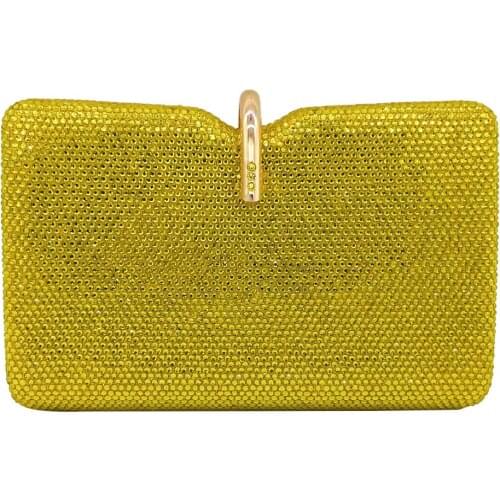 New FGG 2020 European and American dinner hot drill bag luxury party bag full diamond hand bag