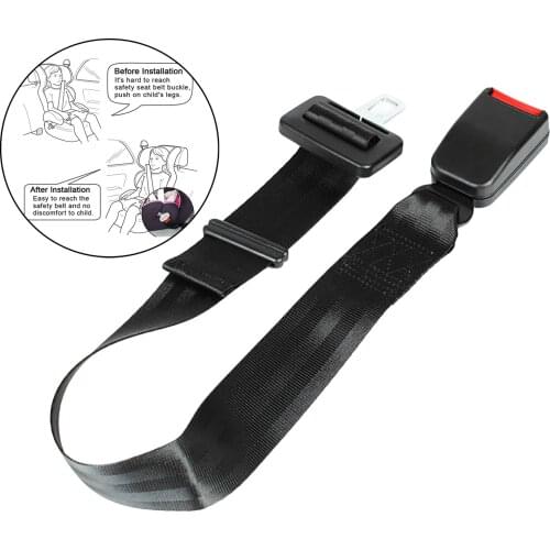 Adjustable Car Seat Belt Buckles Extender Socket 56-90CM for Baby Child Kids Seat
