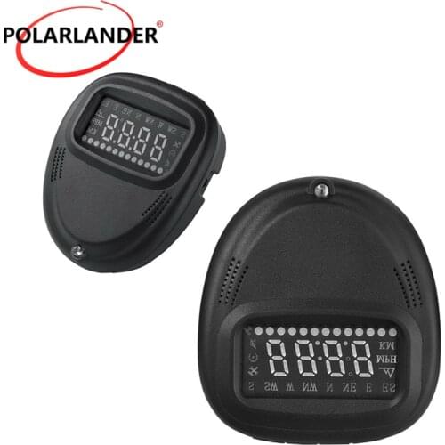 Universal Car A1 head up display New Overspeed Alarm Speeding warning car speedometer 2" A1 GPS speedometer for drivers safety