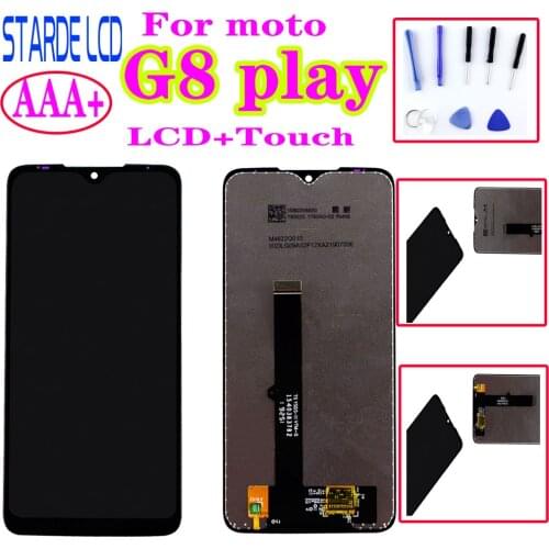Original For Moto G8 Play XT2015 XT2015 -2 LCD Display Touch Screen Digiziter Assembly Replacement For Motorola G8Play display