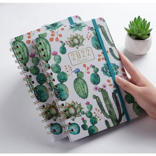 2022 Planner Notebook Agenda Month Week Notepad Day All English Version Time Management Planner Journal Diary D50