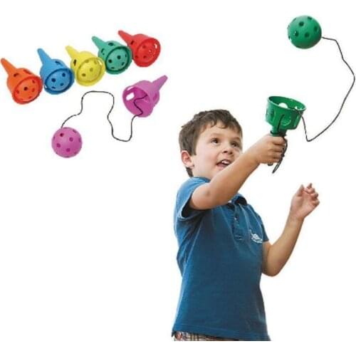 Childrens outdoor throwing and catching game hand-eye coordination training equipment early education toy hand throwing ball