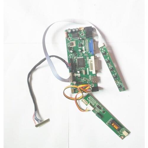 For B154PW02 V2 V3 CCFL LVDS 30Pin 15.4" 1440*900 M.NT68676 screen controller board LCD monitor HDMI-Compatible+VGA+DVI