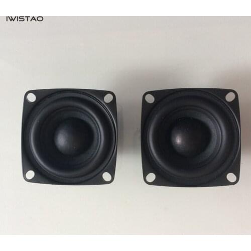 HIFI 2 Inch Full Range Speaker Unit 4 or 8 ohms 15W 118Hz-20 KHz for Computer Speakers Audio Amplifier High Sensitivity DIY
