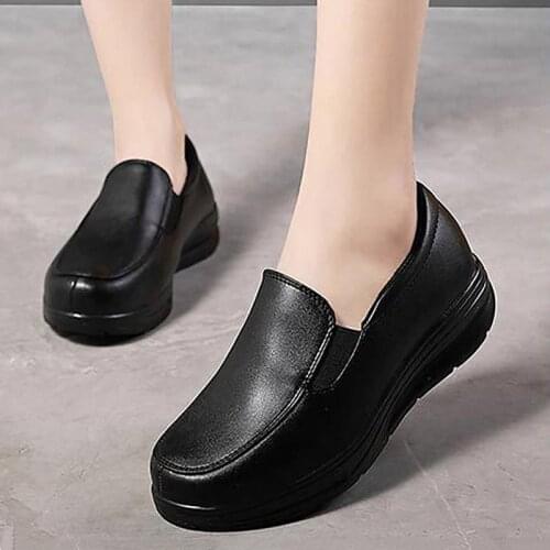 Platform shoes woman sneakers fashion increased breathable casual shoes women lightweight solid color female sneakers plus size